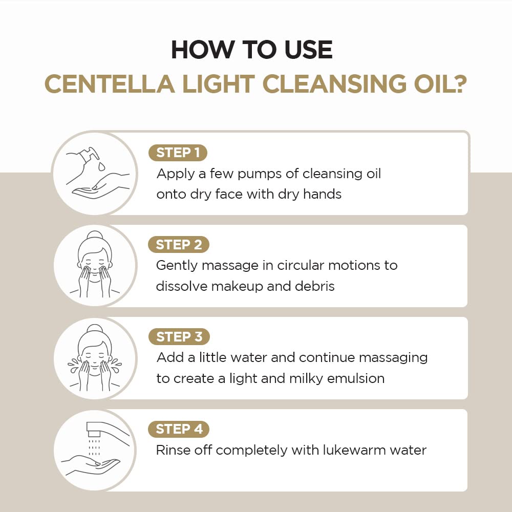 Centella Light Cleansing Oil