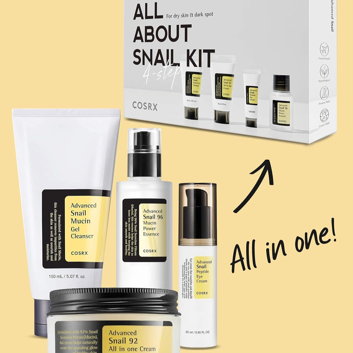 All About Snail Kit 4-Step