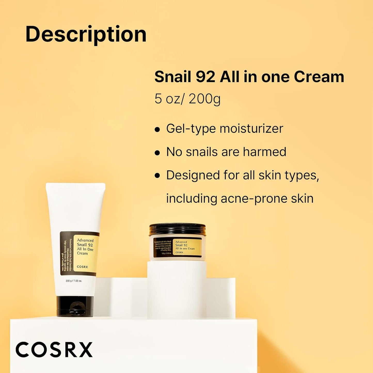 Advanced Snail 92 All  In One Cream