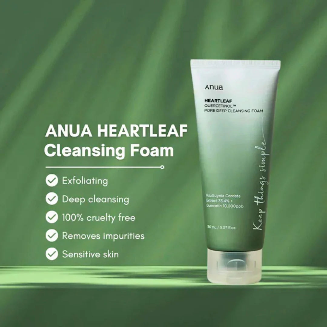 Heartleaf Quercetinol Pore Deep Cleansing Foam
