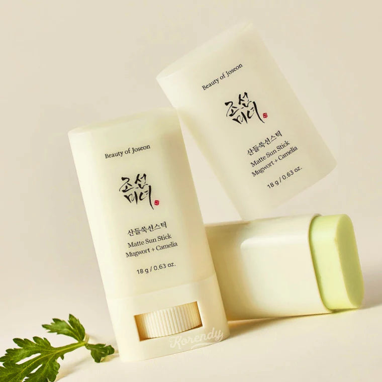 Matte sun stick: Mugwort + Camelia SPF50+